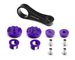 Airtec Motorsport ATMSHON5 alloy gearbox torque mount Honda Civic Type R (FL5) 2.0 Turbo (K20C1) (purple bush)