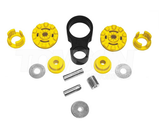 Przednia dolna poduszka silnika Airtec Motorsport ATMSFO20 Ford Fiesta MK7 1.0 EcoBoost, ST150, ST180, ST200 (czarna poduszka)