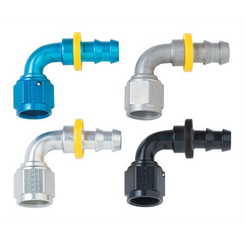 Fragola 8000 209010-BL Push-Lite 90 degree Female Hose End Fitting AN-10