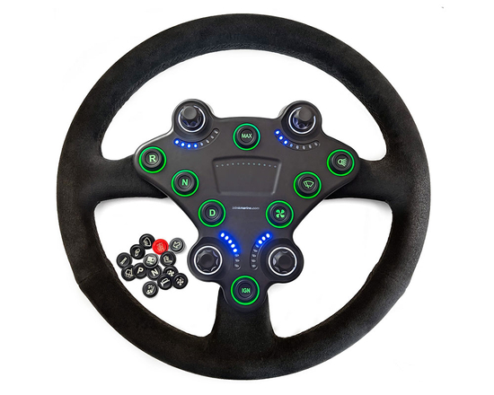 MaxxECU 2004 CAN keypad (12 keys) multi color LED