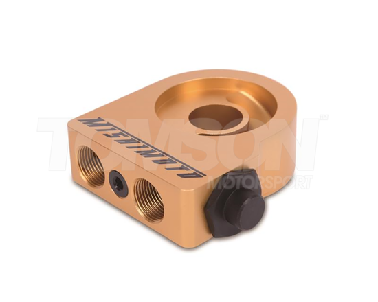 Chłodnica oleju Mishimoto MMOC-370Z-09T z podstawką z termostatem Nissan 370Z VQ37HR (srebrna)