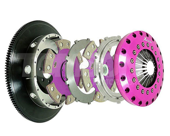 Xtreme KNI20522-2B 200mm Sprung Ceramic Twin Plate clutch kit with flywheel Nissan 200SX (S15) SR20DET