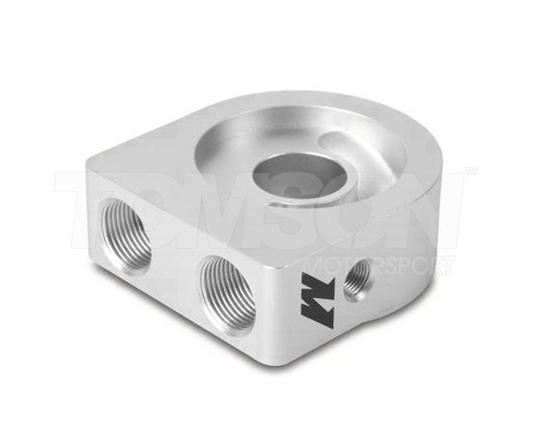 Podstawka pod filtr oleju Mishimoto MMOP-SP bez termostatu z dwoma wyjściami 1/8 NPT