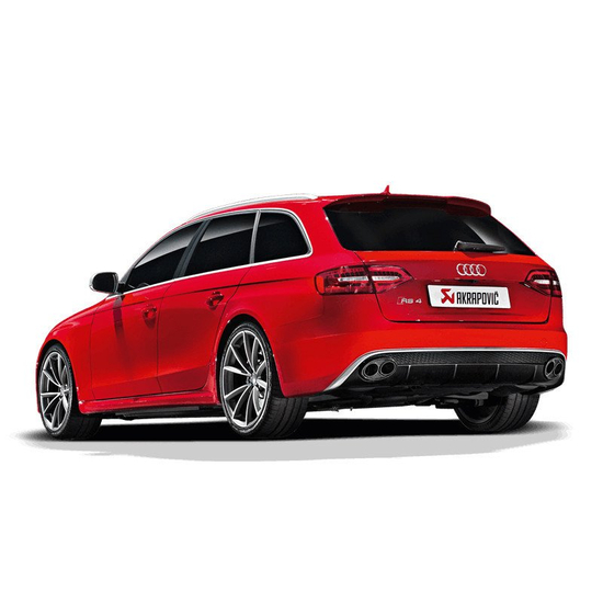 Akrapovic Evolution S-AU/TI/1H cat back exhaust system Audi RS4 B8 Avant