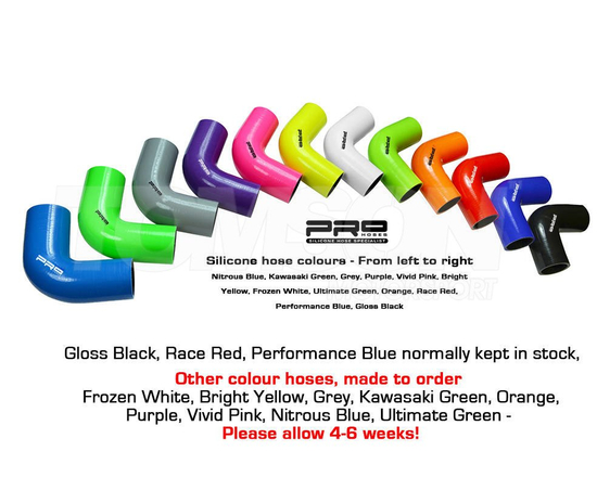 Airtec Motorsport PH/INDFO22-BL Pro Hoses induction hose upgrade Ford Fiesta ST (ST200) Mk8, Ford Puma ST 1.5 EcoBoost (blue, with clips)