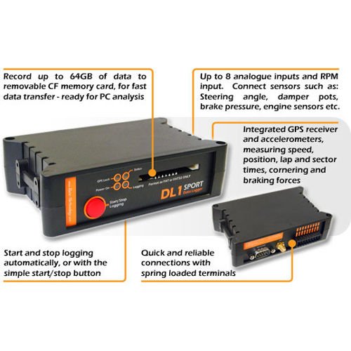 Datalogger Race Technology DL1 Club
