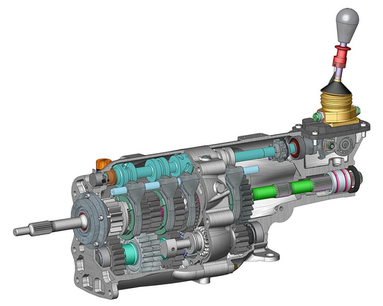 Quaife QBE60GH 6-speed heavy duty in-line RWD sequential helical-cut gearbox