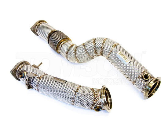 Airtec Motorsport ATEXHBMW5 downpipe without catalityc converter BMW M2 (G87), BMW M3 (G80, G81), M4 (G82, G83) 3.0 S58B30