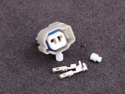 MaxxECU 2191 Connector 2-way socket housing (Coyote knock sensor)