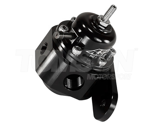 Uniwersalny regulator ciśnienia paliwa AEM 25-302BK wlot 2x AN-6 ORB, powrót 1x AN-6 ORB (min. 1.38 bar)