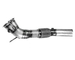 Downpipe Tomson Motorsport bez katalizatora Toyota GR Yaris (Gen 2) (GXPA16) 1.6 G16E-GTS (bez termoizolacji)
