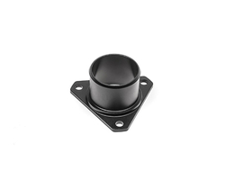 Radium Engineering 20-1027 remote mount fill neck for FCST-X surge tanks (3-bolt, straight, 1.5" barb)