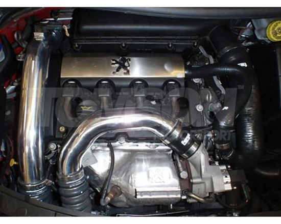 Forge Motorsport FMHP207-BK alloy boost pipes Peugeot 207 GTi, Citroen DS3 1.6 Turbo (black)