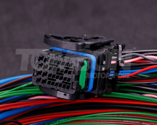 MaxxECU 1467 flying lead wiring harness for MaxxECU PRO ecus connector 4 (extra in/out, CAN 2, KNOCK)