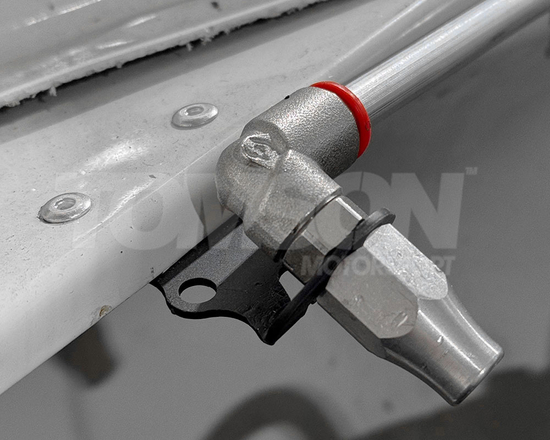 Fire extinguishing system jet bracket for OMP, Sparco, RRS systems