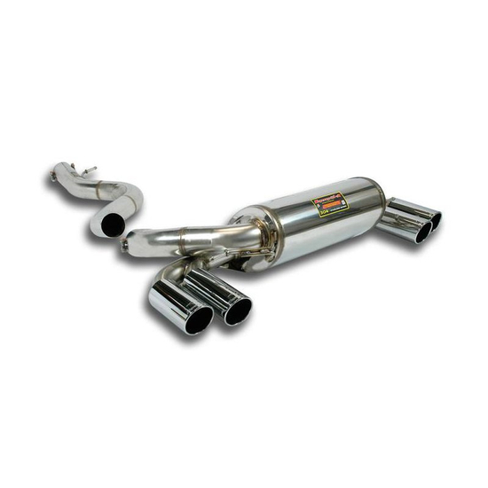 Supersprint cat back exhaust without catalityc converters BMW 1M E82 2011-