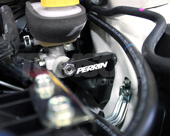 Perrin Performance PSP-BRK-403BK master cylinder brace Subaru WRX, WRX STi 2015-, Forester 2014-2015 (black)