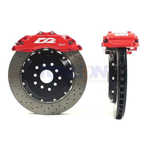 Zestaw hamulcowy D2 Racing Street 356 mm 6-tłoczkowy BMW X5 E70 (przód)