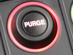 MaxxECU 2069 CAN keyboard insert (key) "PURGE"