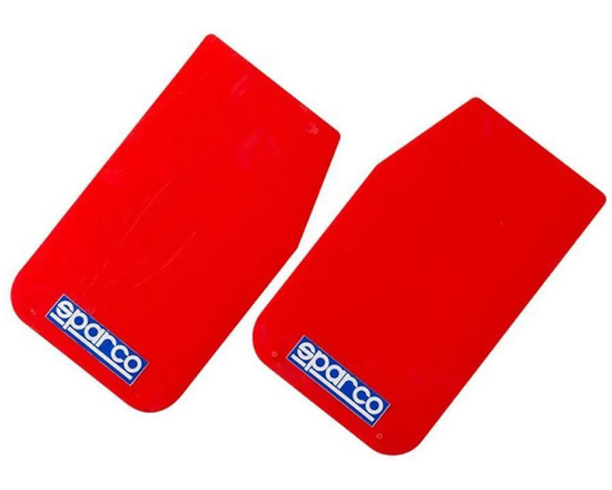 Sparco 03791RS mud flaps (mud guards) (red)