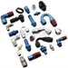 Adapter Fragola 491990-BL do seryjnych listw paliwowych LT-1 5/16" (8 mm)  do AN-6