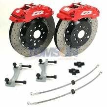 D2 Racing Street big brake kit 356 mm 6-pot Audi TT 2WD 2006- (rear)