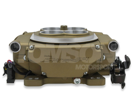 Uniwersalny zestaw wtrysku paliwa Holley 550-516 Sniper EFI bez pompy paliwa (złoty)