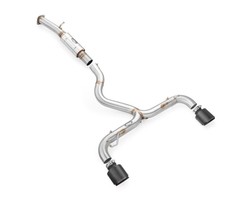 RM Motors cat back exhaust Rally version (non resonated rear section, resonated center section) Toyota GR Yaris (Gen 1) (GXPA16) 1.6 G16E-GTS