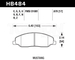 Klocki hamulcowe Hawk Performance HB484N.670 HP Plus Ford Mustang V6/V8 2004-2014 (przód)