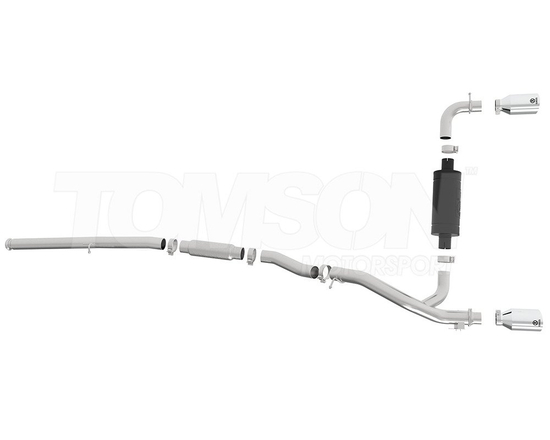 Układ wydechowy cat back aFe Power 49-33103-P Ford Focus RS Mk3 2.3 EcoBoost