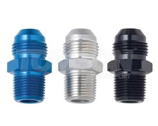 Nypel złączka Fragola 481666 AN-6 do 3/8" NPT aluminiowa