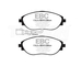 EBC DP42127R Yellow Stuff brake pads Audi S3, TT/TTS, VW Golf VII GTi/VII R, Octavia RS, Seat Leon Cupra (front)
