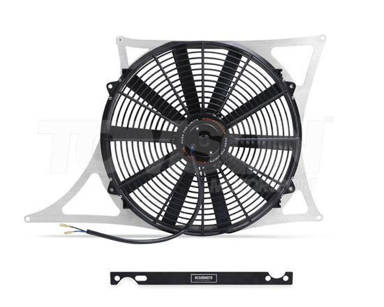 Mishimoto MMFS-E46-01PROBE performance aluminium fan shroud kit with adjustable controller with probe BMW E46 M3