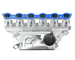 Kolektor dolotowy z intercoolerem CSF Race 8233 "Level-Up" (Charge Air Cooler Manifold) BMW M2 (G87), M3 (G80, G81), M4 (G82, G83), X3 M (F97), X4 M (F98) 3.0 S58B30