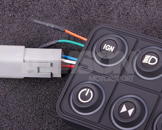 MaxxECU 2360 Racepad CAN steering wheel panel multi color LED