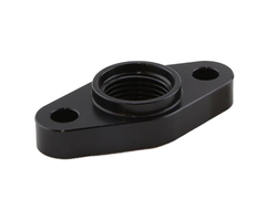 Turbosmart TS-0804-1011 ORB-10 billet turbo drain adapter for T3/T4 frame turbochargers (bolt spacing 50.80 mm, medium frame)