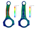 Korbowody kute Wiseco SB5137-905 BoostLine Subaru Forester, Legacy, Outback, Impreza WRX, WRX STi 2.0, 2.2, 2.5 (EJ20, EJ22, EJ25) (ARP2000)