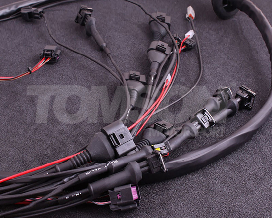 MaxxECU 1884 terminated engine harness for Volvo T5 engines with MaxxECU STREET, RACE, PRO ECU's
