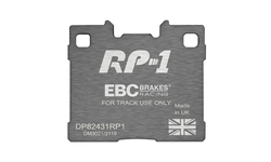 Klocki hamulcowe EBC DP82431RP1 RP-1 Toyota GR Yaris (Gen 1, Gen 2) (GXPA16), GR Corolla (GZEA14) 1.6 G16E-GTS (tył)