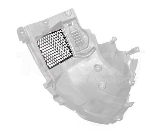 Osłony chłodnic w nadkolach Airtec Motorsport ATMSBMW24 umożliwające montaż większych kół BMW M2 (G87), BMW M3 (G80, G81), M4 (G82, G83) 3.0 S58B30