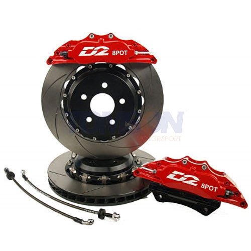 D2 Racing Street big brake kit 330 mm 6-pot Audi S4 B5 (front)