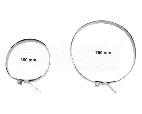 Opaska do taśm izolacyjnych do układów wydechowych (długa)