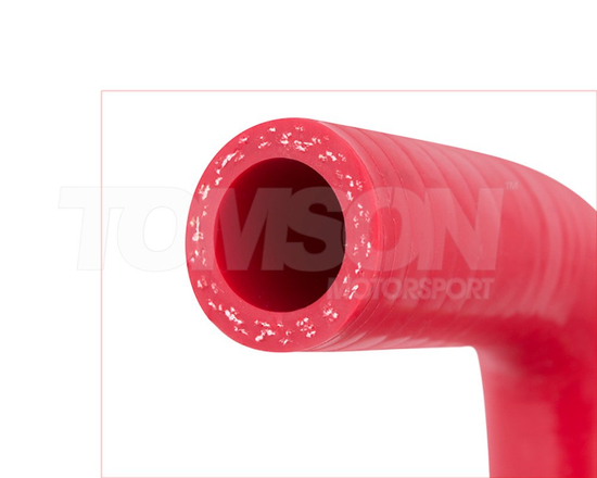 Mishimoto MMHOSE-SUB-ANC4RD ancillary hoses kit Subaru Impreza WRX, STi 2004-2007 EJ25 (red)