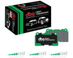 DBA DB15147SP Street Performance (SP) brake pads Toyota GR Yaris (Gen 1, Gen 2) (GXPA16) 1.6 G16E-GTS (front)