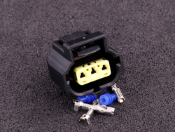 MaxxECU 2220 Connector 3-way socket housing (Coyote alternator)