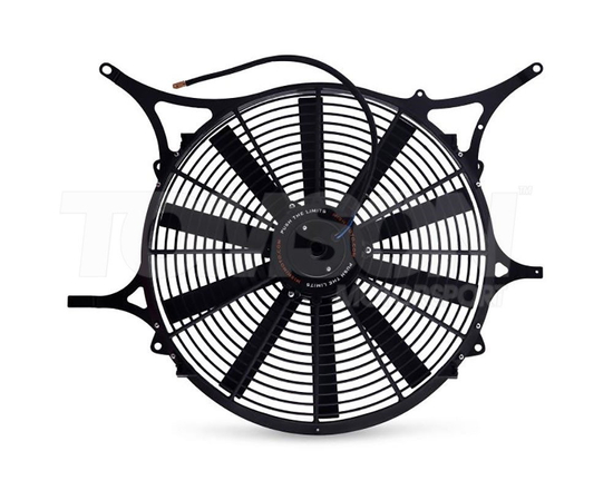 Wentylator chłodnicy z mocowaniem i regulowanym kontrolerem z sondą Mishimoto MMFS-E46-99PROBE BMW E46 323i, 325i, 328i, 330i 1999-2006