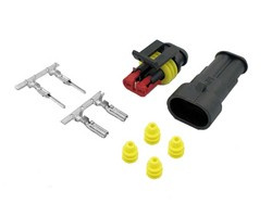 Ecumaster Super Seal 2-pin connector kit