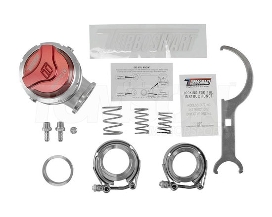 Zawór upustowy spalin (wastegate) Turbosmart TS-0552-1014 Comp-Gate 40 mm GenV WG40 14 psi (czerwony)