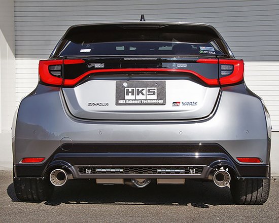 HKS 31029-AT018 Super Turbo Muffler URBAN MATTE EDITION cat back exhaust Toyota GR Yaris (Gen 2) (GXPA16) 1.6 G16E-GTS