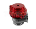 Tial MVR 44 mm wastegegate with springs and clamps (red)